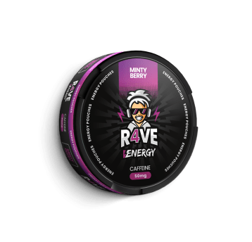 Snus R4VE CAFFEINE 50mg - Minty Berry