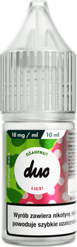 Liquid DUO 10ml - Dżakfrut Liczi 18mg