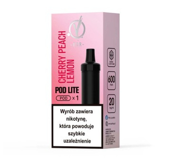 Kartridż VBAR Cubo Lite - Cherry Peach Lemon