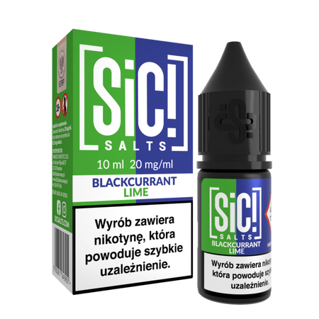 SALT SIC! Duplex 20mg - Blackcurrant Lime