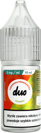 Liquid DUO 10ml - Czerwona Pomarańcza Mango 3mg