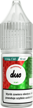 Liquid DUO 10ml - Truskawka Kiwi 3mg