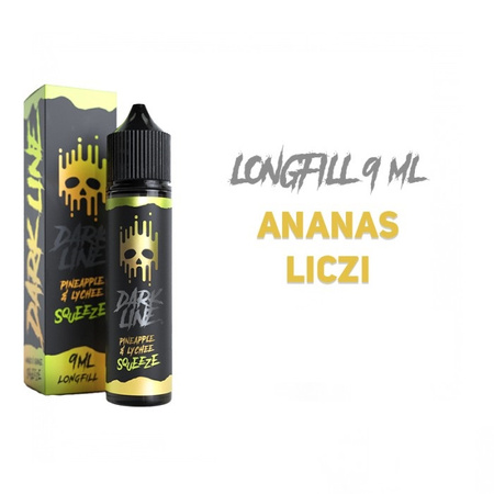 Longfill Dark Line Squeeze 9/60 - Pineapple Lychee