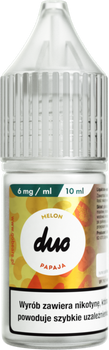 Liquid DUO 10ml - Melon Papaja 6mg