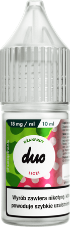 Liquid DUO 10ml - Dżakfrut Liczi 18mg