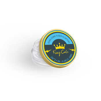 Grzałki KingCoils 2szt - Dual Core Fused Clapton