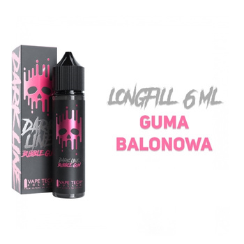 Longfill Dark Line 6/60ml - Bubble Gum