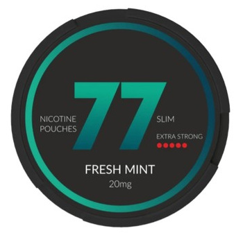 Snus 77 Slim 20mg - Fresh Mint