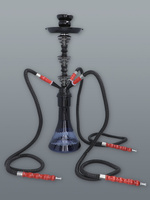 Shisha duża niebieska 3 węże 5-5541