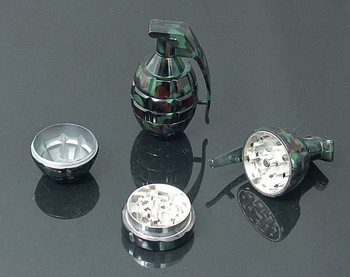 Młynek do tytoniu metal granat 1-2091