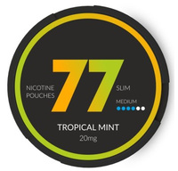 Snus 77 Slim 20mg - Tropical Mint