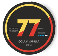 Snus 77 Slim 20mg - Cola Vanilla