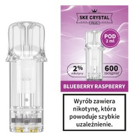 Kartridż Crystal Plus 2% - Blueberry Raspberry