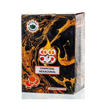 Węgiel do shishy DUD Hexagon 1kg