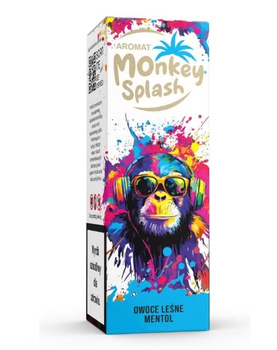 26 Longfill Monkey Splash 8/10 - Owoce Leśne Menth