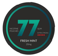 Snus 77 Slim 20mg - Fresh Mint