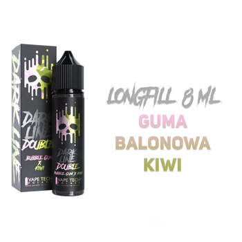 Longfill Dark Line Double 8/60 - Bubble Gum Kiwi