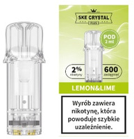 Kartridż Crystal Plus 2% - Lemon Lime